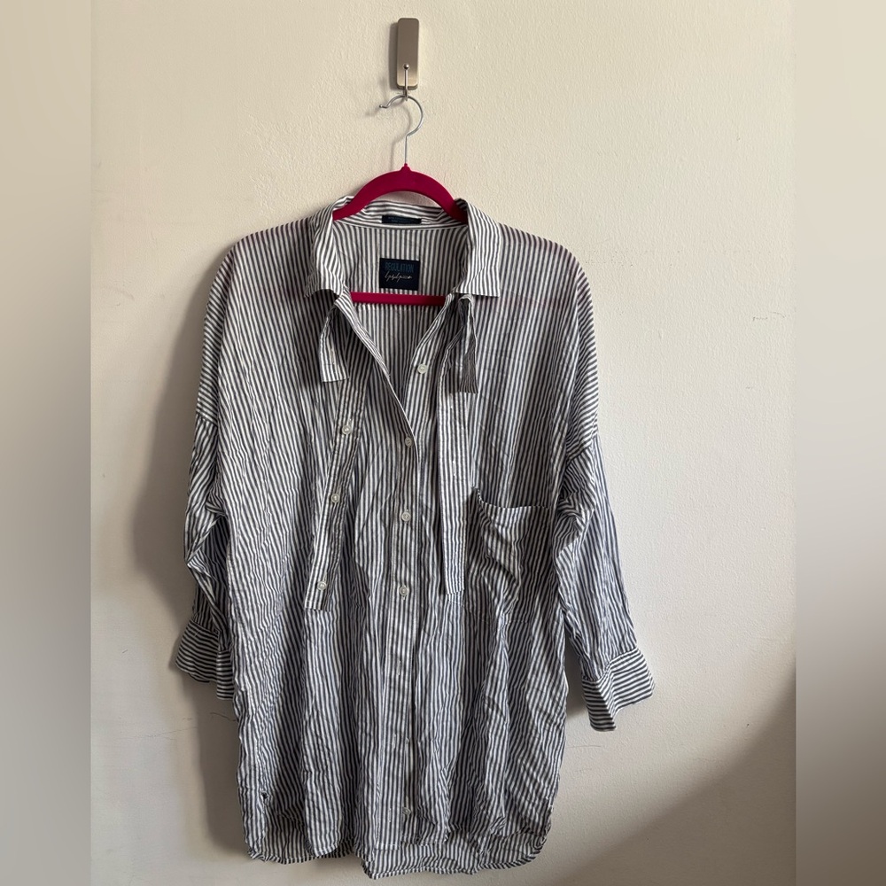 Yohji yamamoto regulation button up. Size 2 JPN. Fits US M.